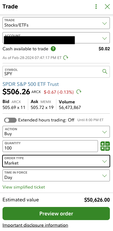 How To Place A Trade At Fidelity